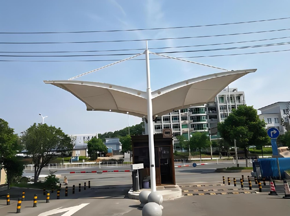 GT012 崗?fù)こ鋈肟谑召M(fèi)膜結(jié)構(gòu)雨棚
